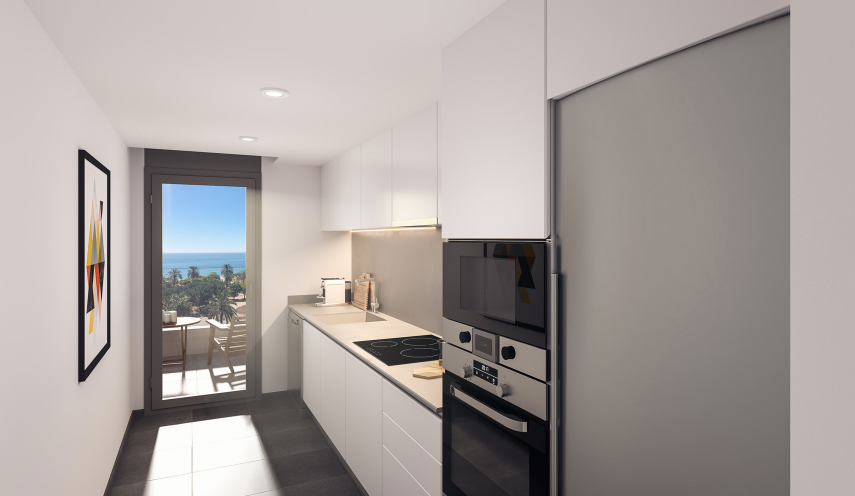 Appartamento a Mataro, Barcelona, Spagna 4 camere da letto, 109 mq. N° 22240