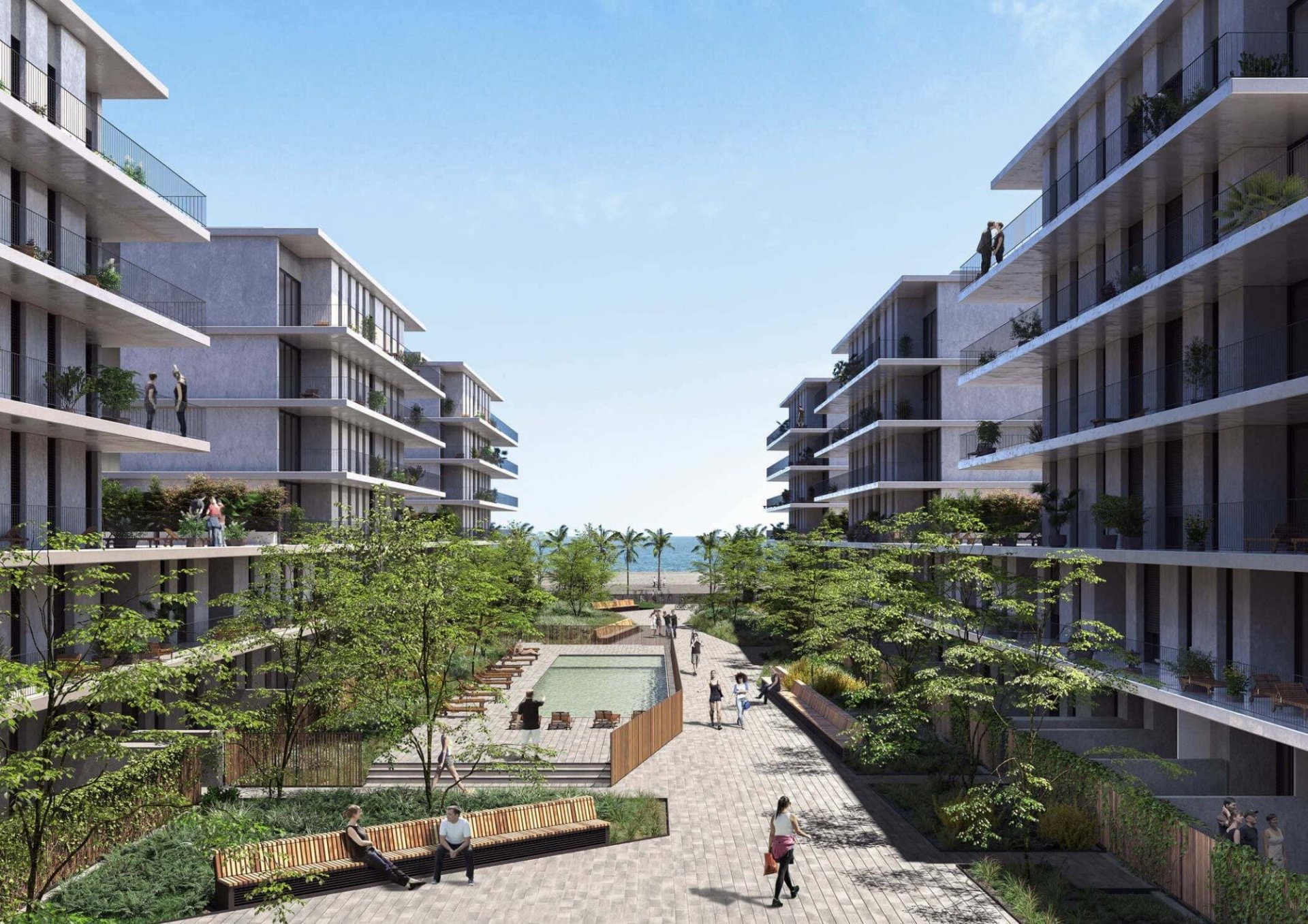 Lägenhet i Badalona, Barcelona, Spanien 4 sovrum, 128 kvm. Nr. 35337