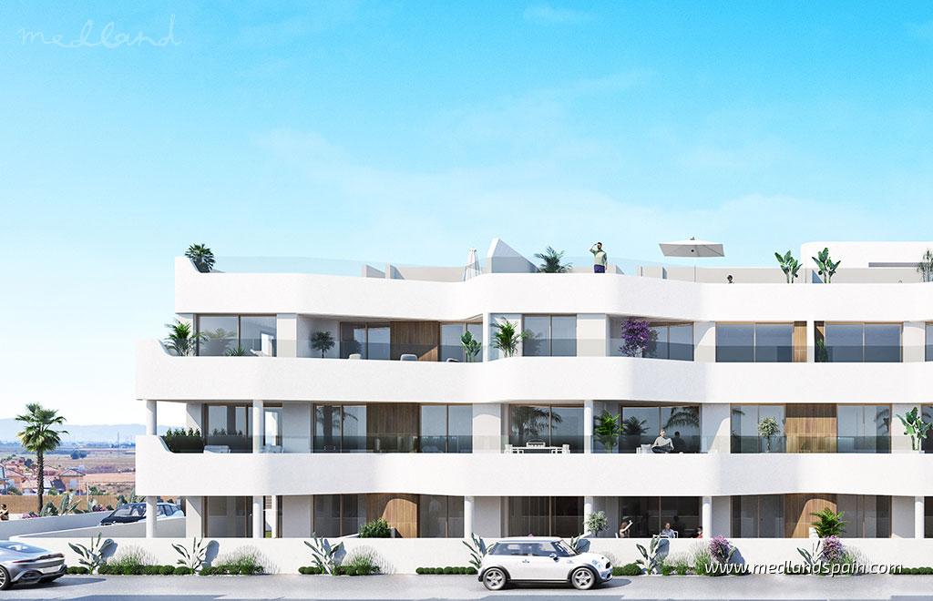 Apartament w Los Alcazares, Murcia, Hiszpania 2 sypialnie, 70 mkw. nr 108584