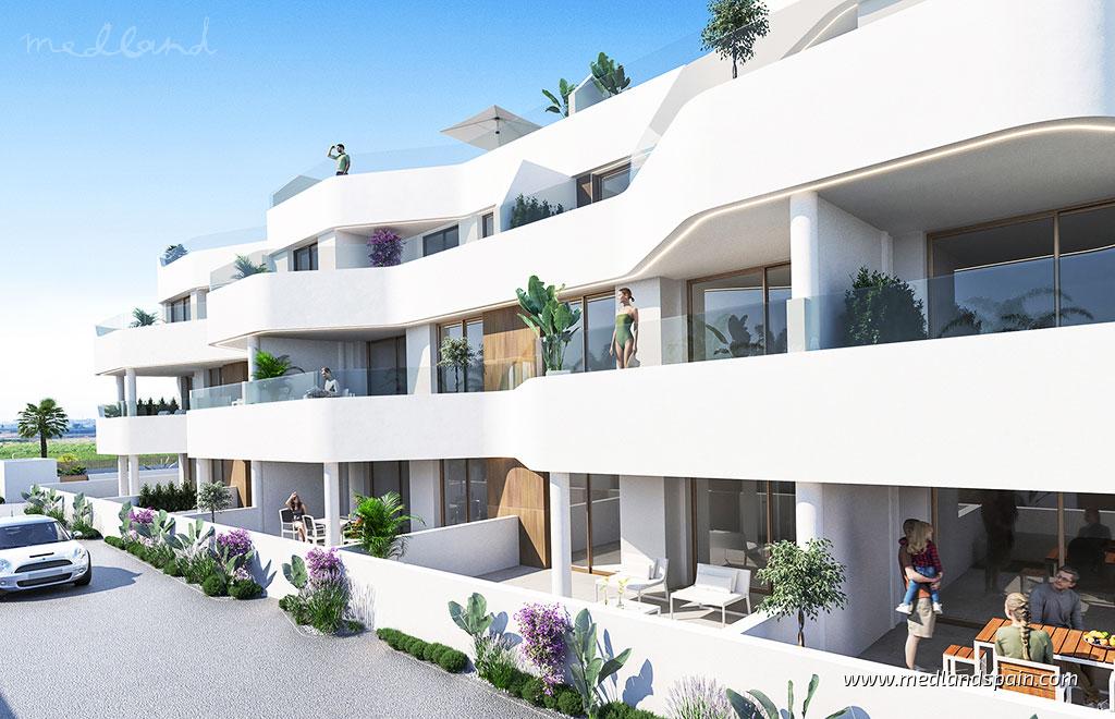 Apartament w Los Alcazares, Murcia, Hiszpania 2 sypialnie, 70 mkw. nr 108584
