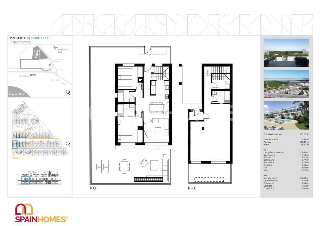 Takvåning i Torrevieja, Alicante, Spanien 2 sovrum, 77 kvm. Nr. 82298