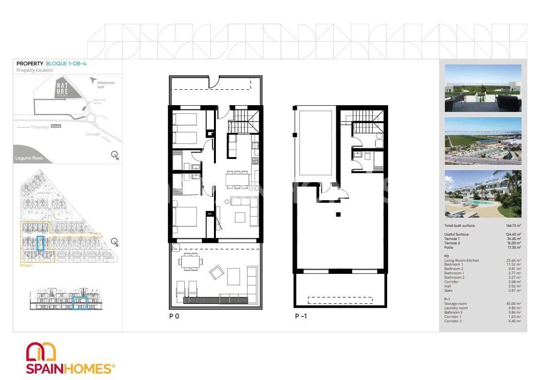 Takvåning i Torrevieja, Alicante, Spanien 2 sovrum, 77 kvm. Nr. 82298