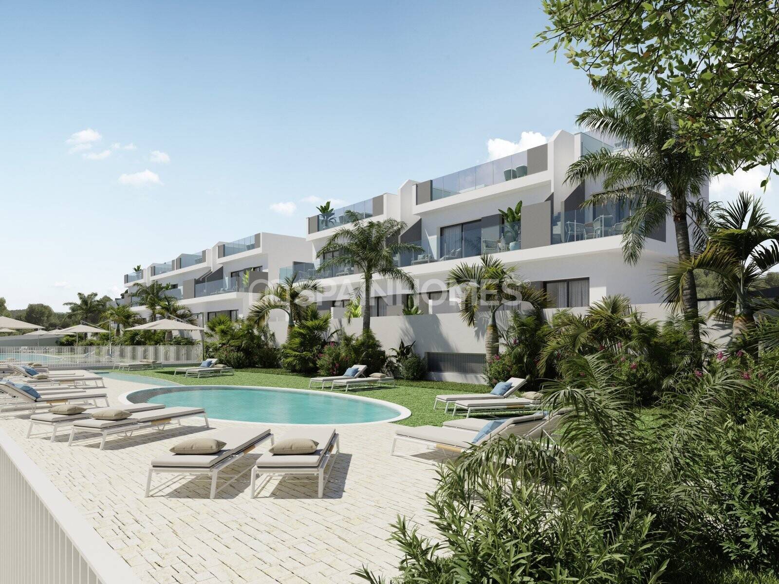 Takvåning i Torrevieja, Alicante, Spanien 2 sovrum, 77 kvm. Nr. 82298