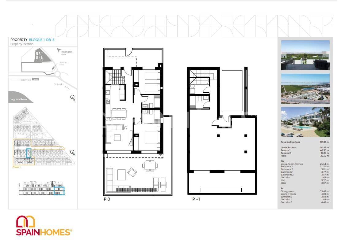 Takvåning i Torrevieja, Alicante, Spanien 2 sovrum, 77 kvm. Nr. 82298