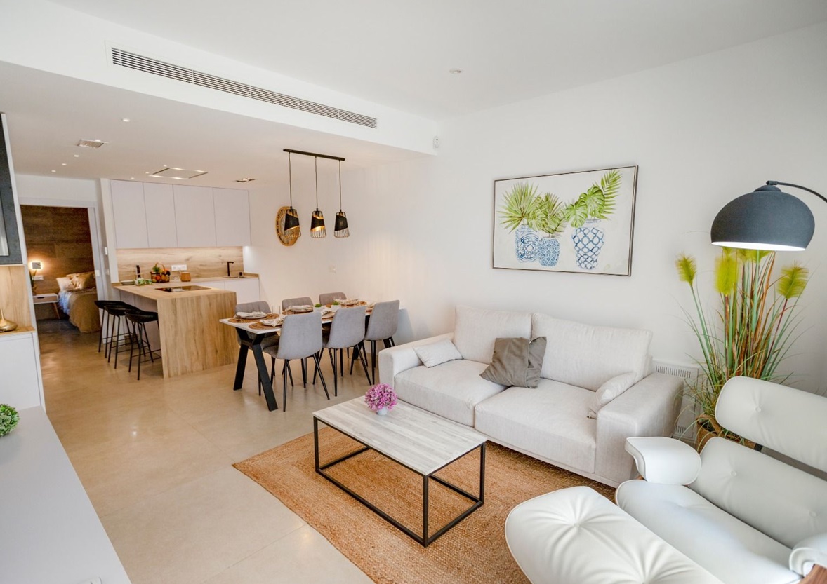 Lägenhet i San Pedro del Pinatar, Murcia, Spanien 3 sovrum, 109 kvm. Nr. 95096