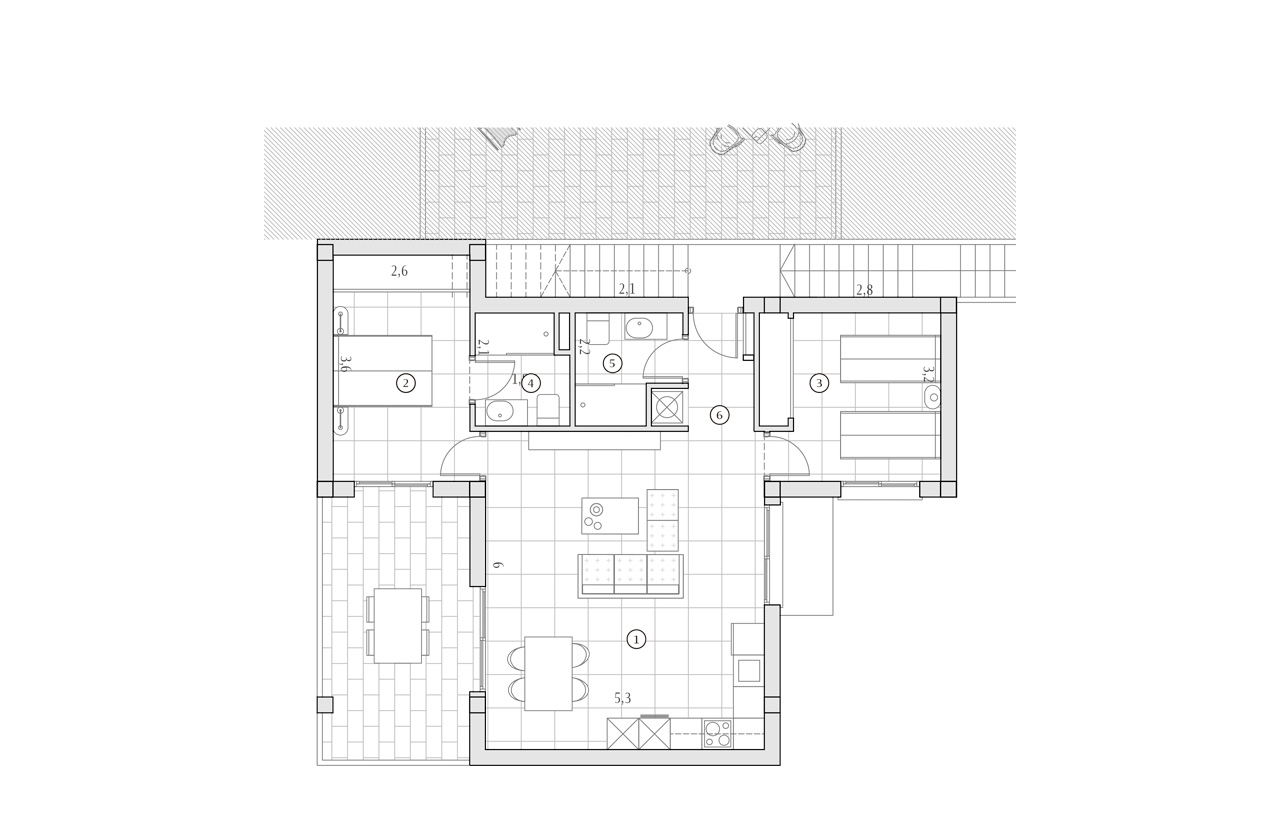Apartament w Algorfa, Alicante, Hiszpania 2 sypialnie, 73 mkw. nr 101531