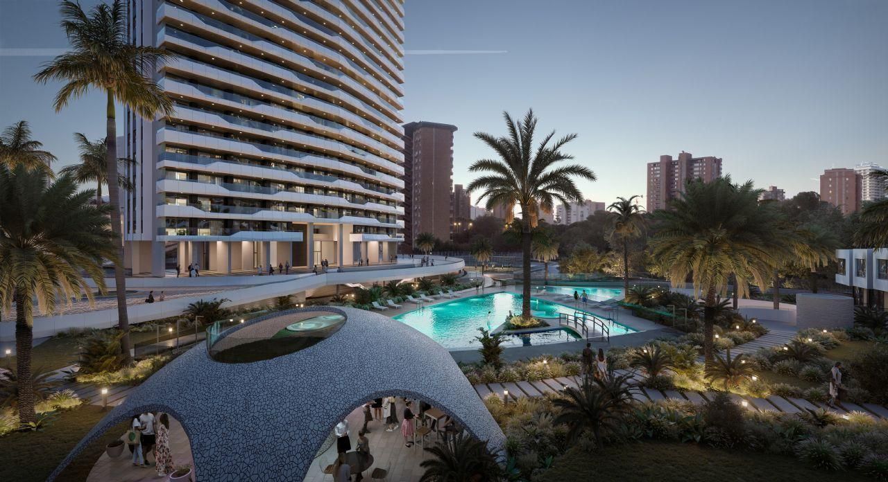 Appartamento a Benidorm, Alicante, Spagna 2 camere da letto, 80 mq. N° 95502