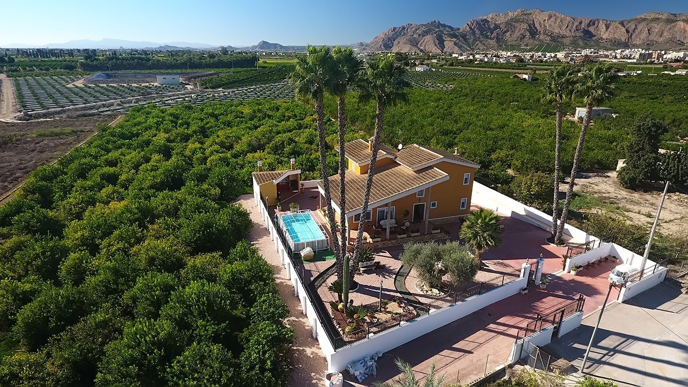 Finca Orihuela, Alicante, Spānijā 4 istabas,  Nr. 115524