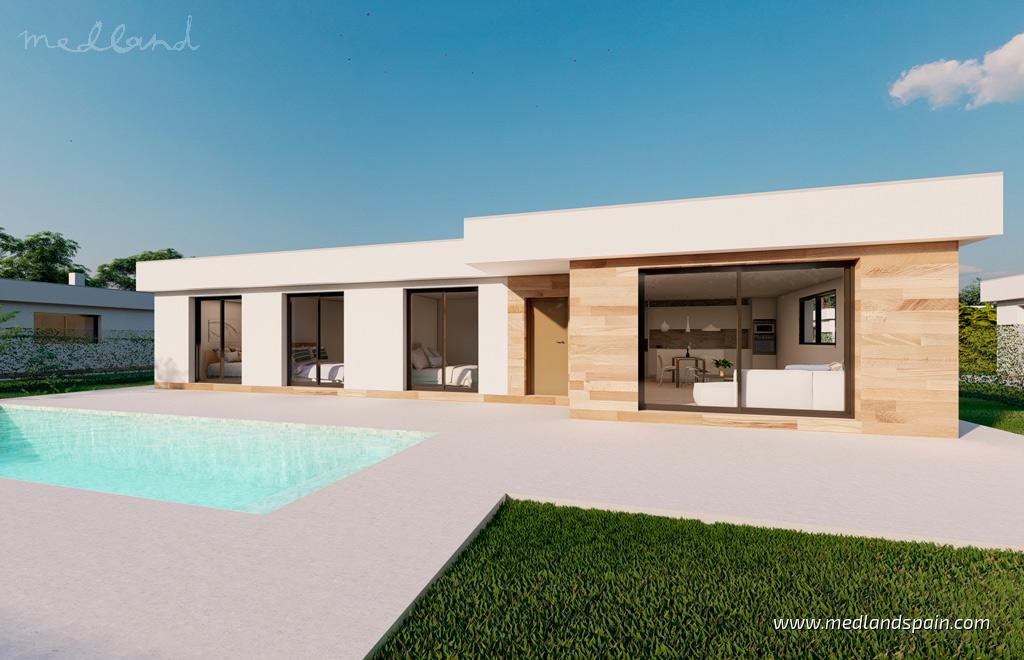 Villa i Murcia, Spanien 3 sovrum, 104 kvm. Nr. 60149