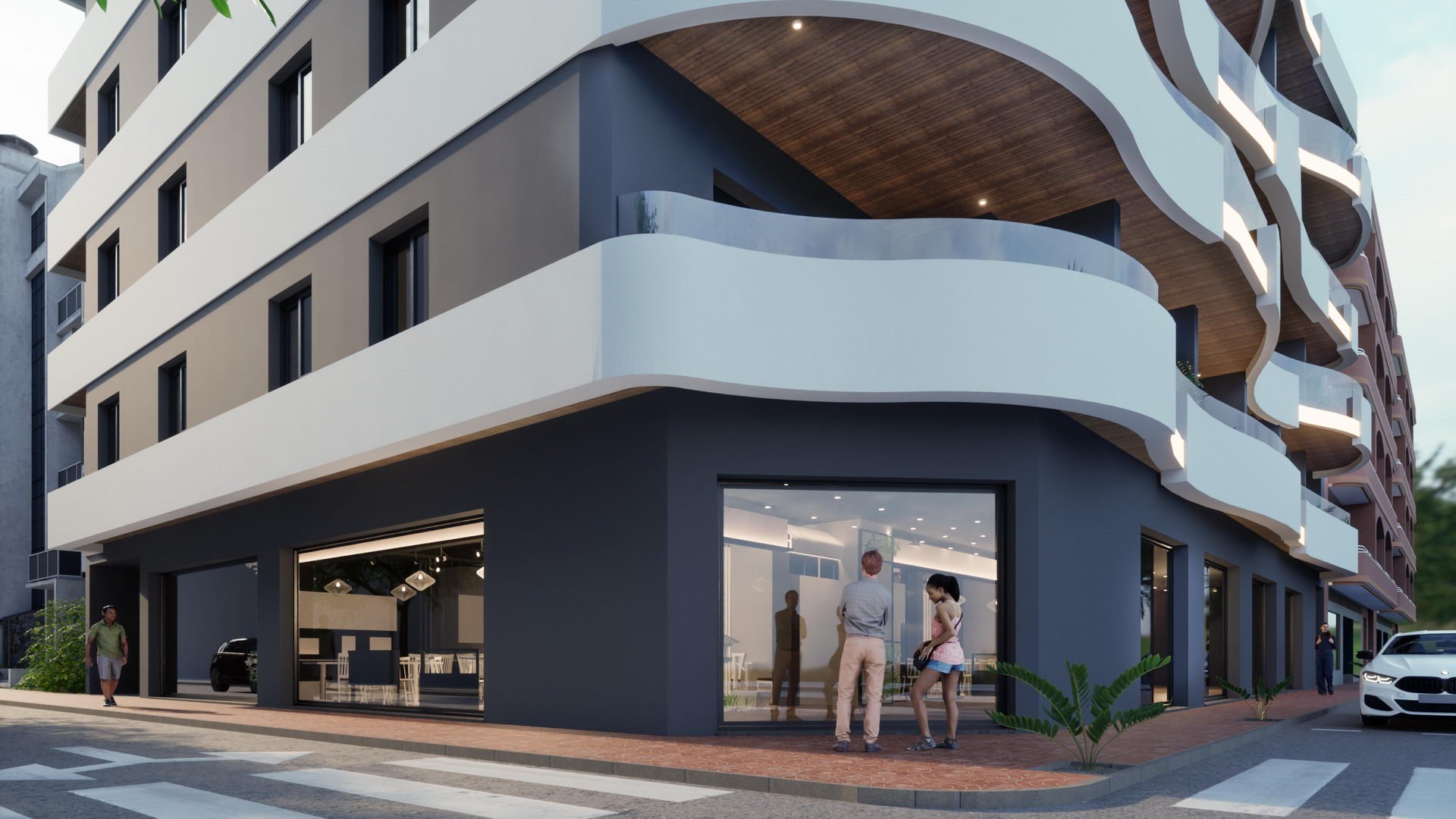 Huoneisto Kasia V, Torrevieja, Alicante, Espanja 2 makuuhuonetta, 53.1 m2 No. 91778