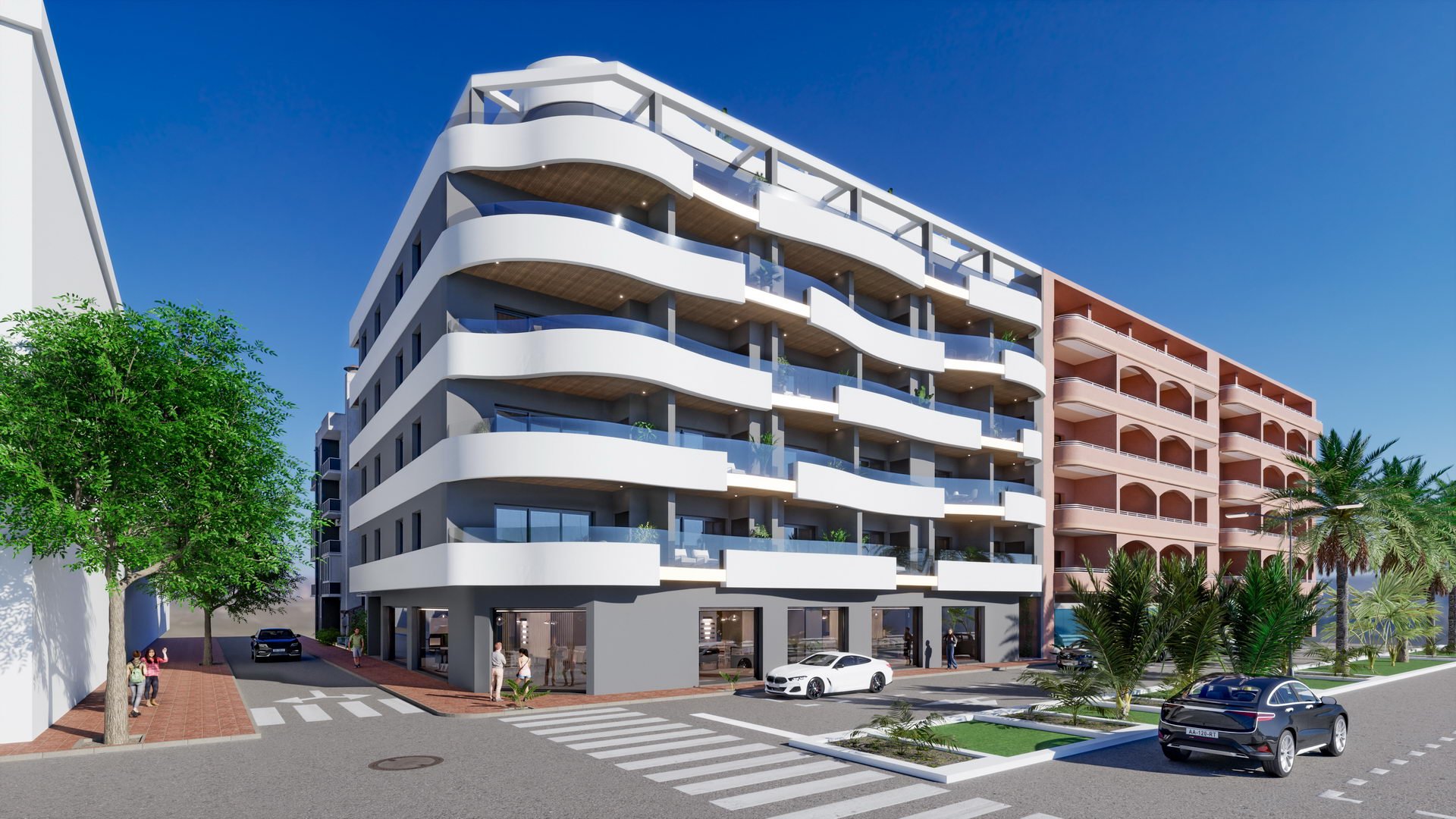 Apartament w Kasia V, Torrevieja, Alicante, Hiszpania 2 sypialnie, 53.2 mkw. nr 91777