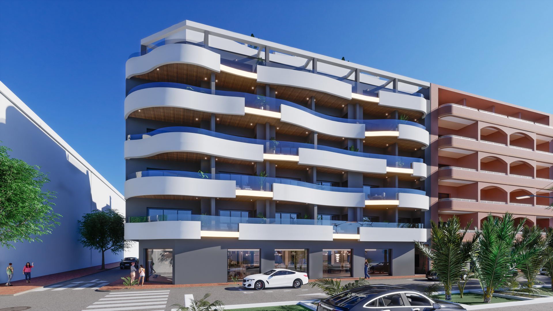 Apartament w Kasia V, Torrevieja, Alicante, Hiszpania 2 sypialnie, 53.2 mkw. nr 91777