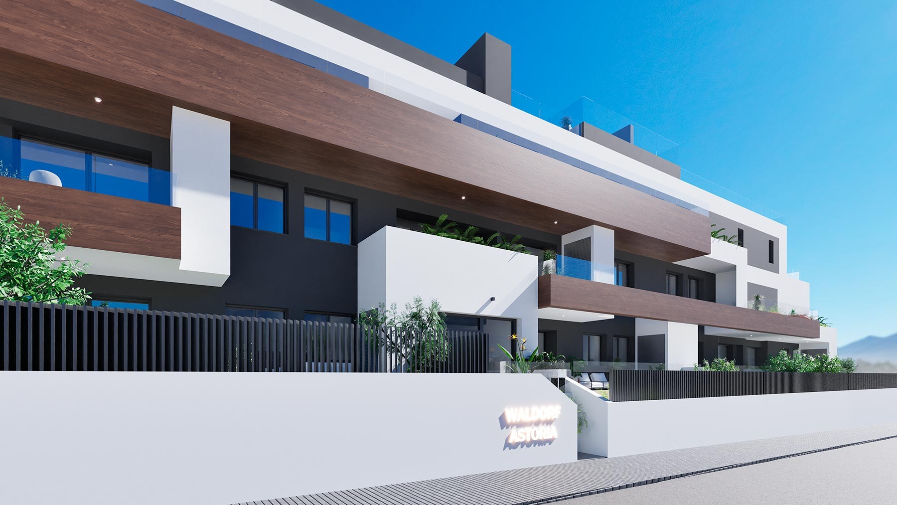 Takvåning i Benijofar, Alicante, Spanien 2 sovrum, 76 kvm. Nr. 94281