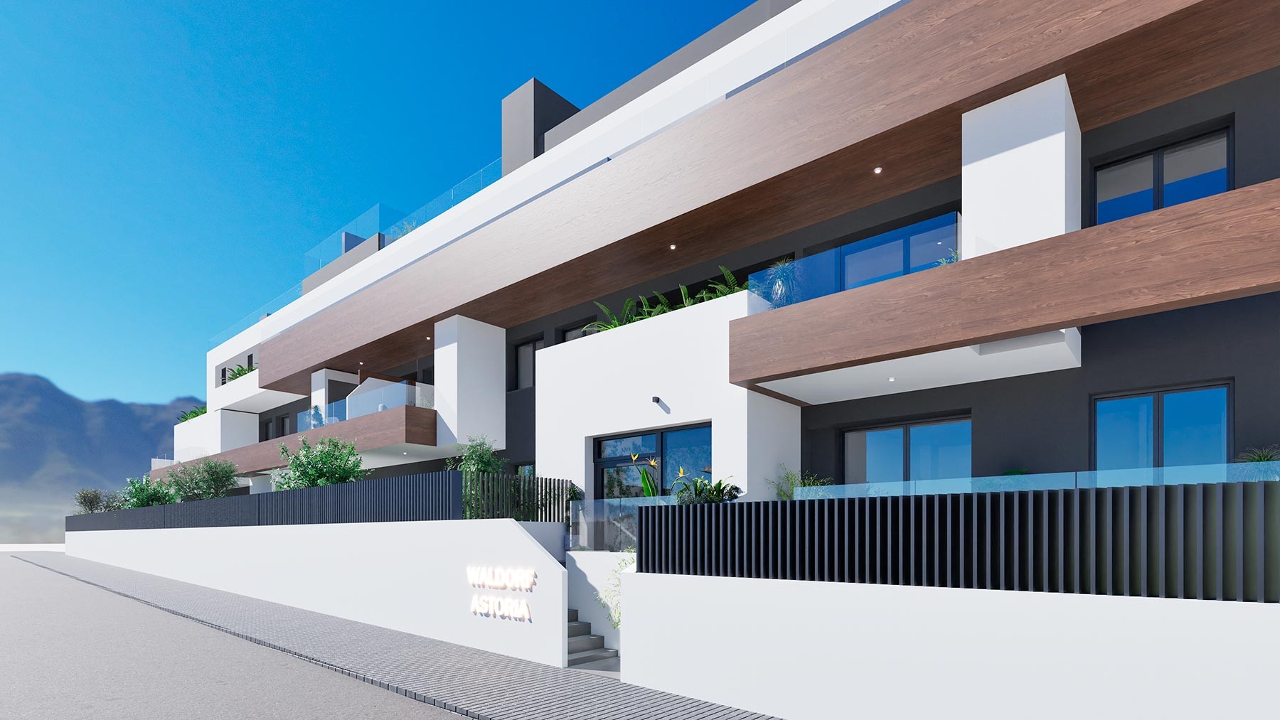 Takvåning i Benijofar, Alicante, Spanien 2 sovrum, 76 kvm. Nr. 94281