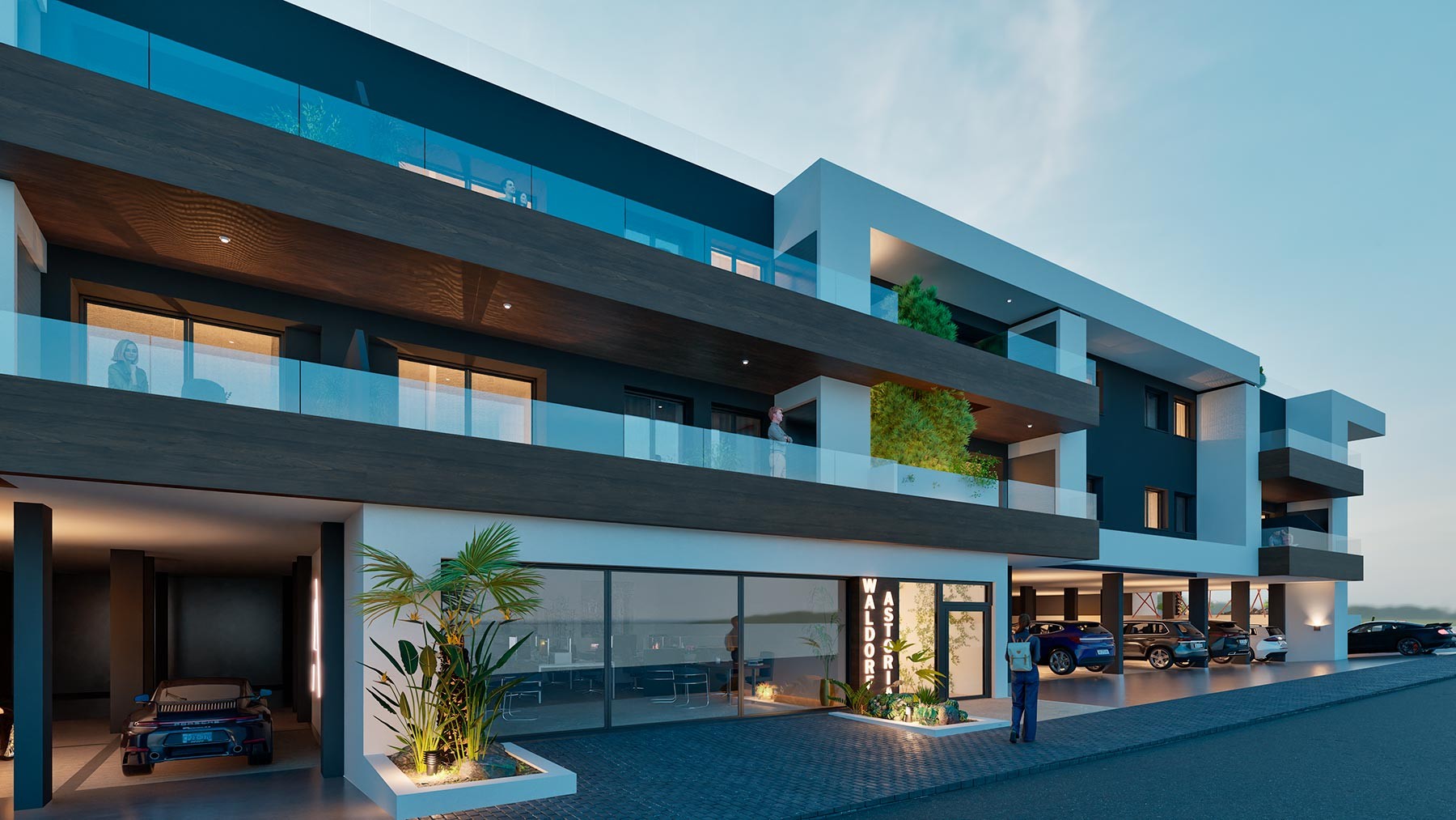 Takvåning i Benijofar, Alicante, Spanien 2 sovrum, 76 kvm. Nr. 94281