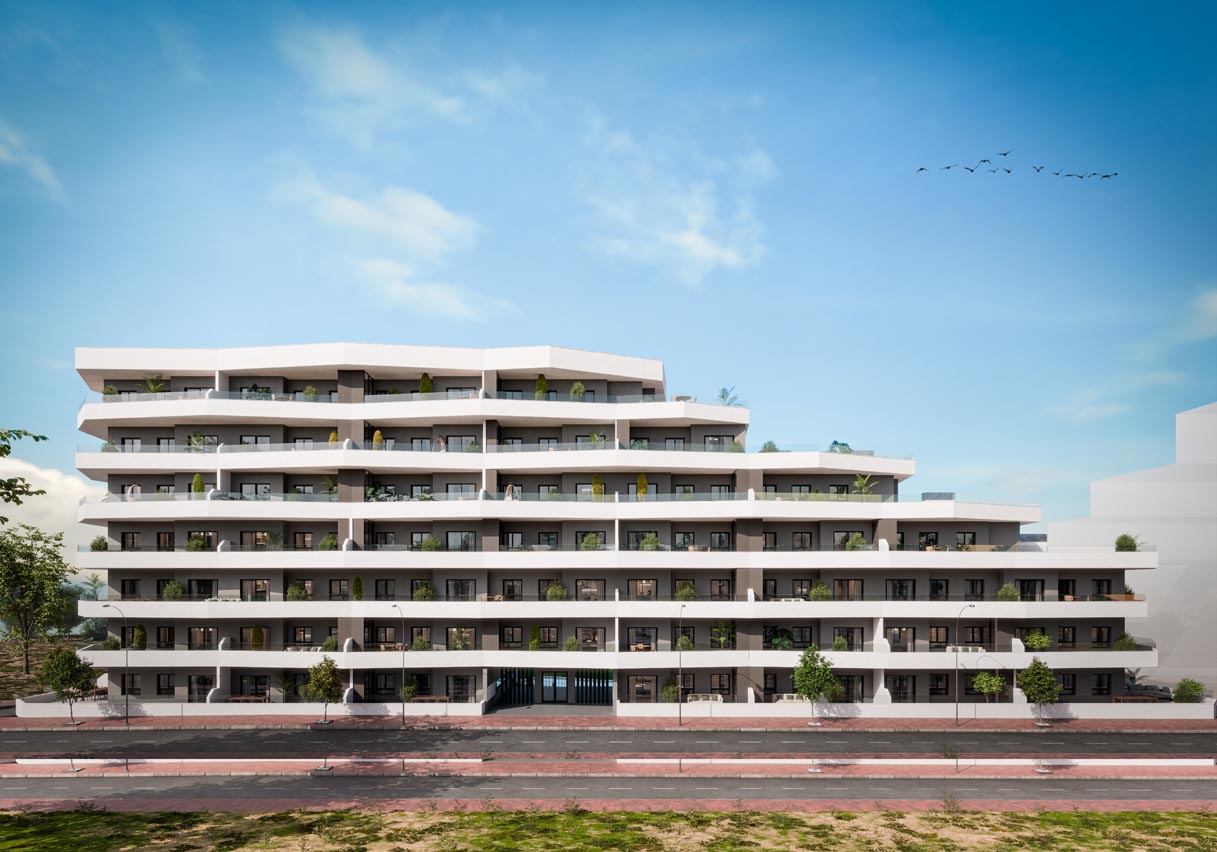 Apartament w San Miguel de Salinas, Alicante, Hiszpania 2 sypialnie, 66 mkw. nr 113609