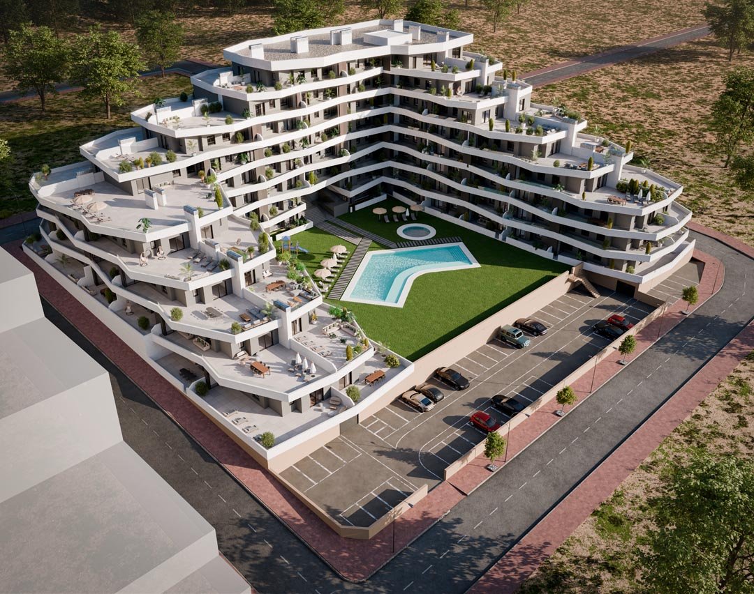 Apartament w San Miguel de Salinas, Alicante, Hiszpania 2 sypialnie, 66 mkw. nr 113609