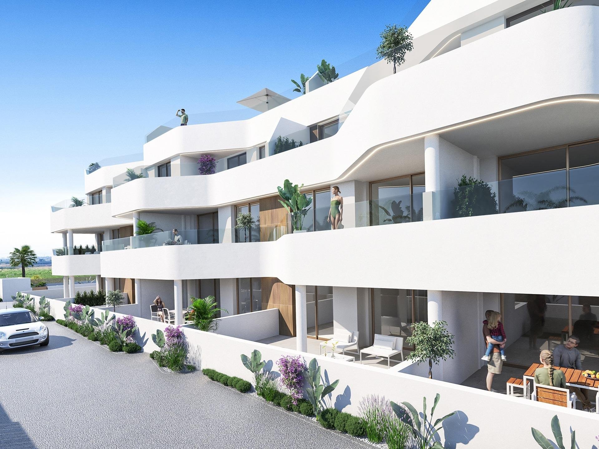 Lägenhet i Los Alcazares, Murcia, Spanien 2 sovrum, 70 kvm. Nr. 112594