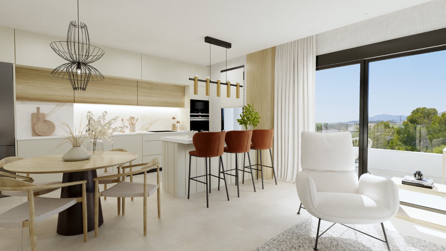 Apartment à Almoradi, Alicante, Espagne 3 chambres, 124 m2 No. 92585