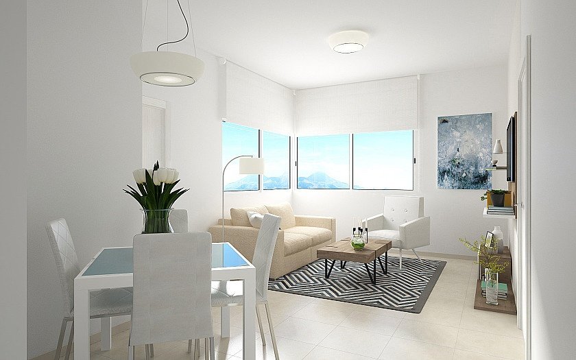 Villa i Busot, Alicante, Spanien 2 sovrum, 89 kvm. Nr. 111490