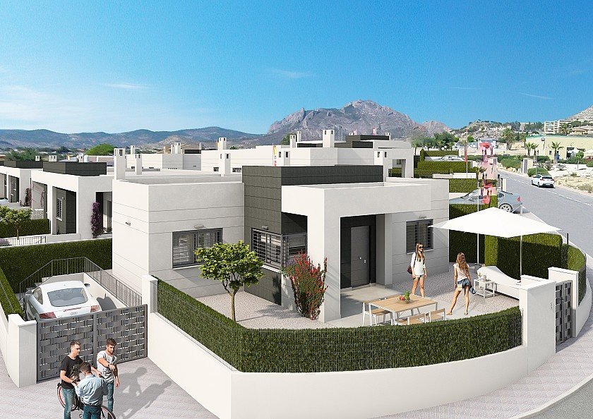 Villa i Busot, Alicante, Spanien 2 sovrum, 89 kvm. Nr. 111490
