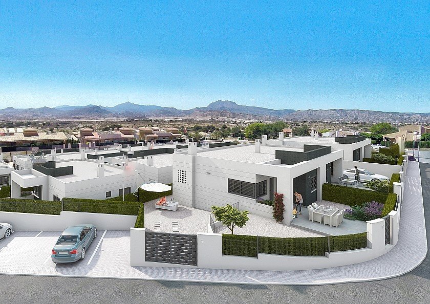 Villa i Busot, Alicante, Spanien 2 sovrum, 89 kvm. Nr. 111490