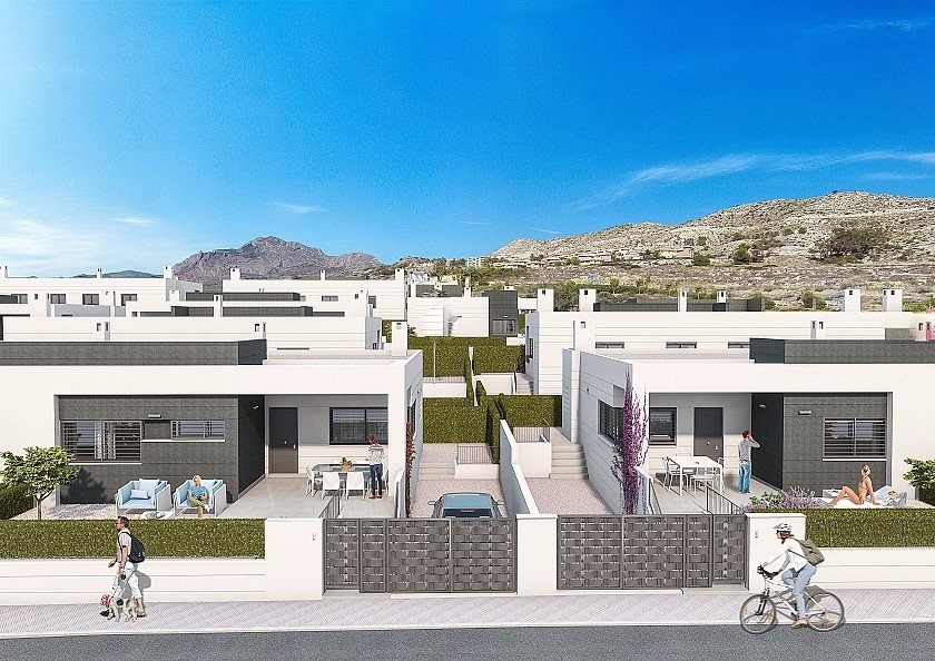 Villa i Busot, Alicante, Spanien 2 sovrum, 89 kvm. Nr. 111490