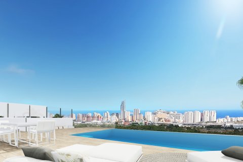 Villa in Finestrat, Alicante, Spain 4 bedrooms, 486 sq.m. No. 110858