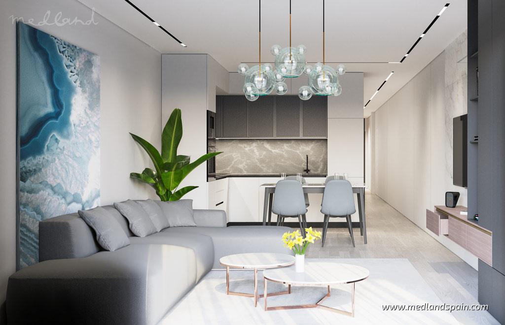 Wohnung in Torrevieja, Alicante, Spanien 1 Schlafzimmer, 71.45 m2 Nr. 108757