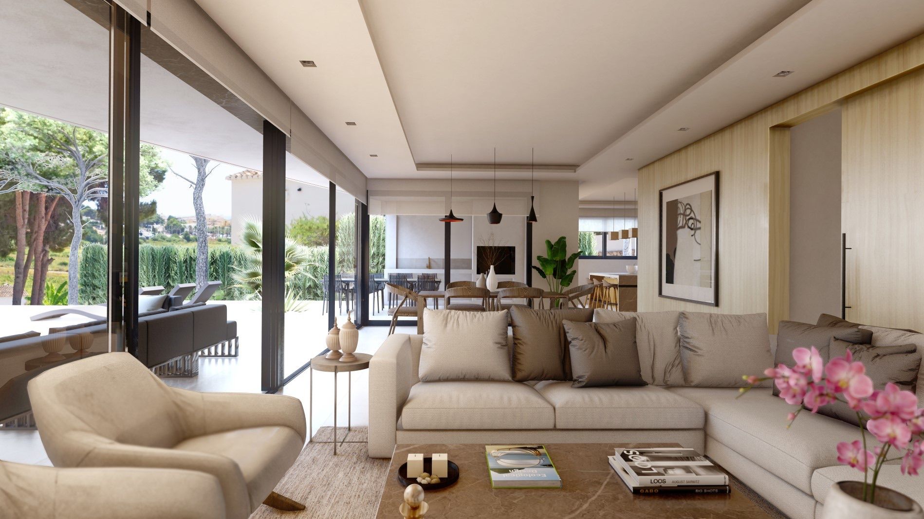 Willa w Moraira, Alicante, Hiszpania 4 sypialnie, 550 mkw. nr 95632