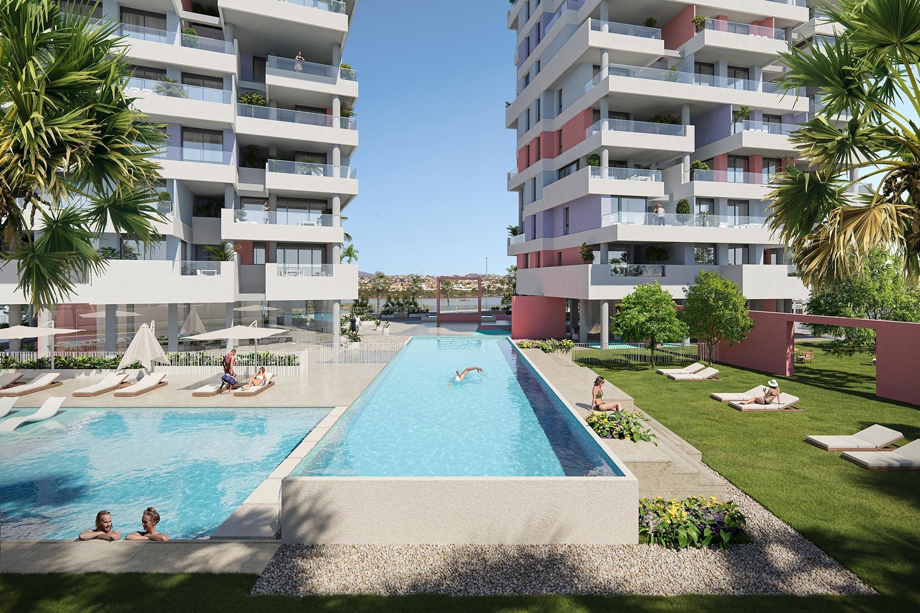 Penthouse w Calpe, Alicante, Hiszpania 3 sypialnie, 129 mkw. nr 83860