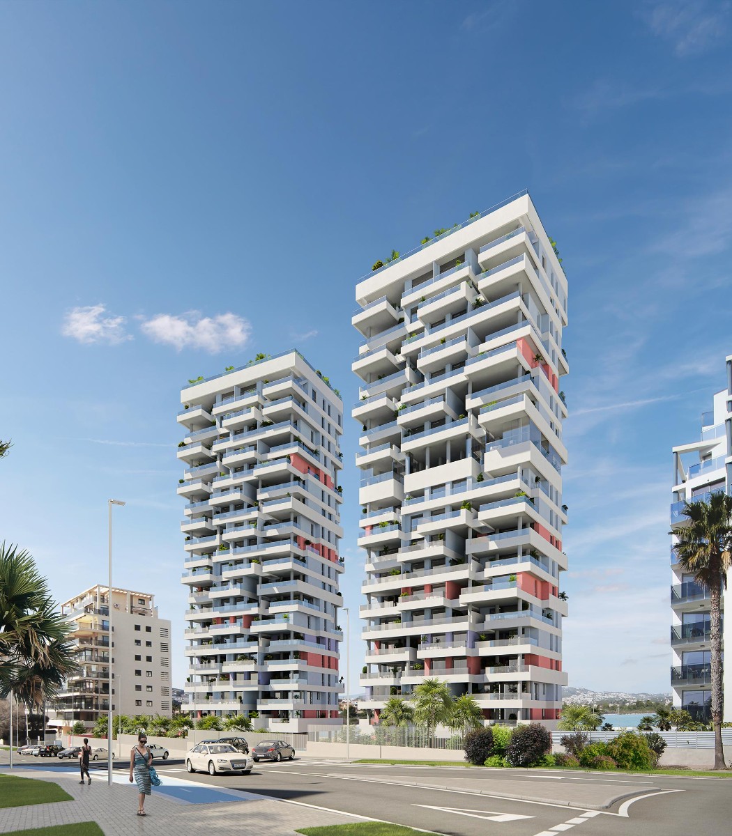 Penthouse w Calpe, Alicante, Hiszpania 3 sypialnie, 129 mkw. nr 83860