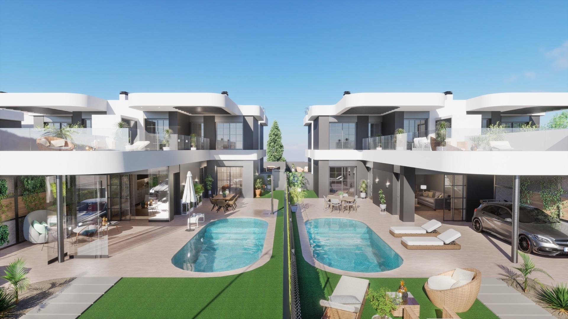 Villa en Los Alcázares, Murcia, España 3 dormitorios, 141 m2 No. 103465