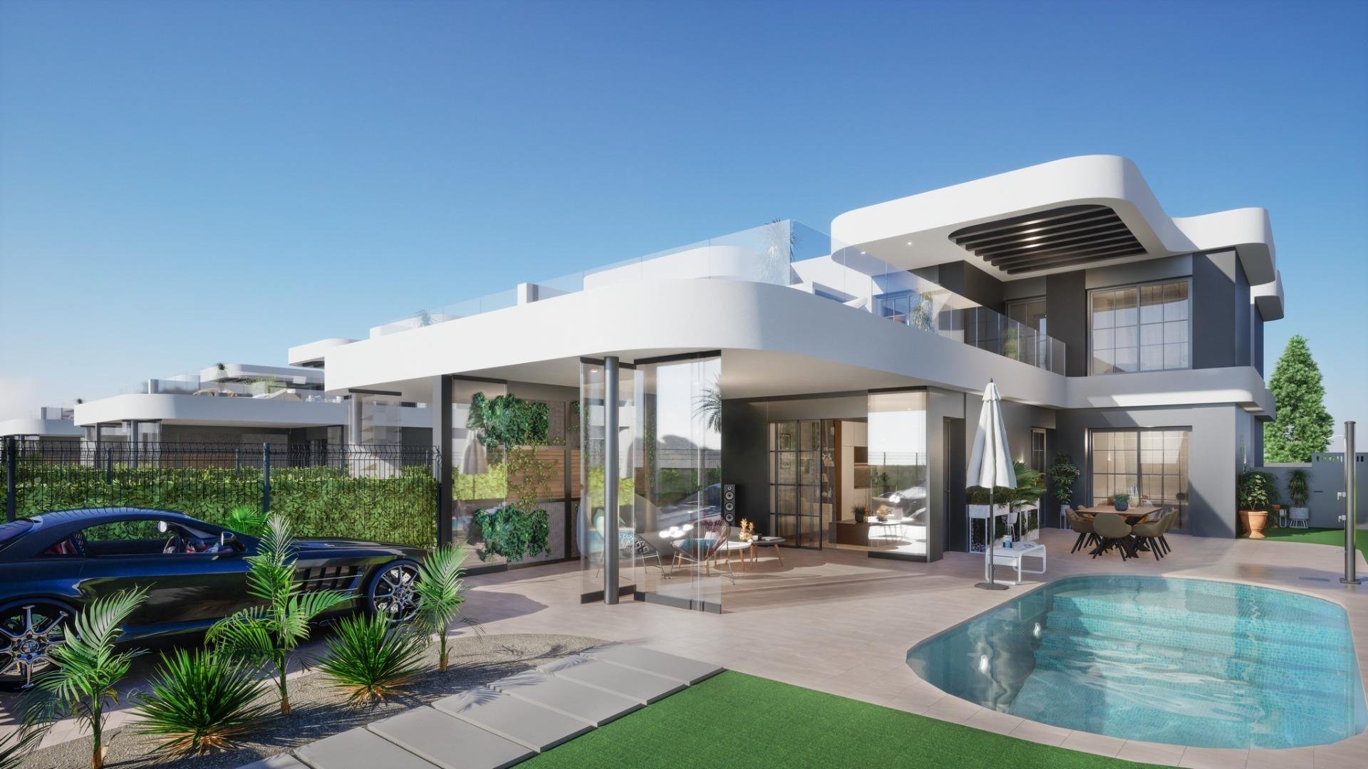 Villa en Los Alcázares, Murcia, España 3 dormitorios, 141 m2 No. 103465