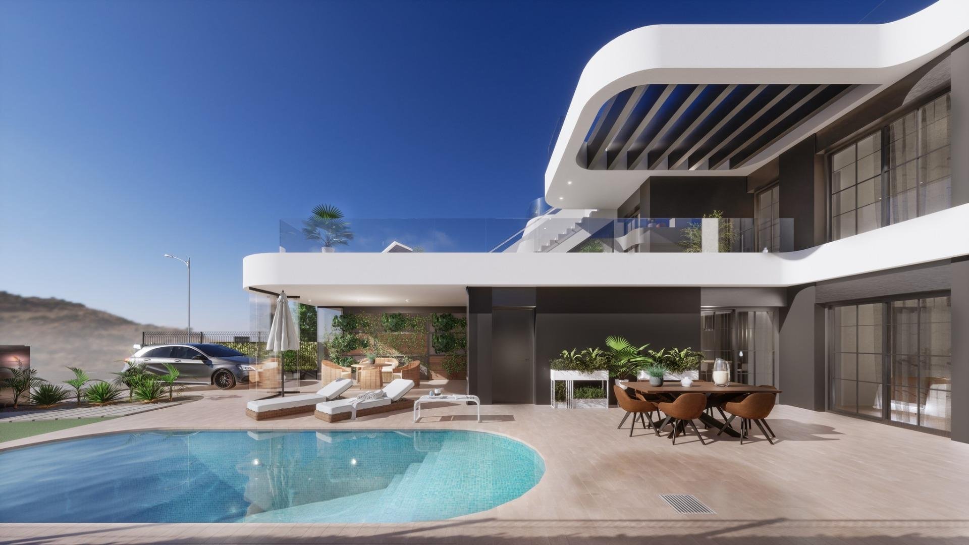 Villa en Los Alcázares, Murcia, España 3 dormitorios, 141 m2 No. 103465