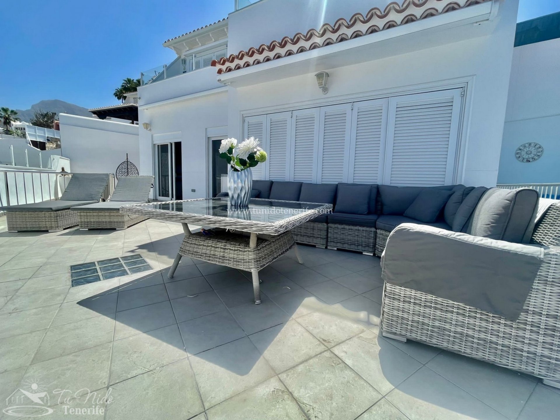 Villa en Torviscas, Tenerife, España 3 dormitorios, 126 m2 No. 89124