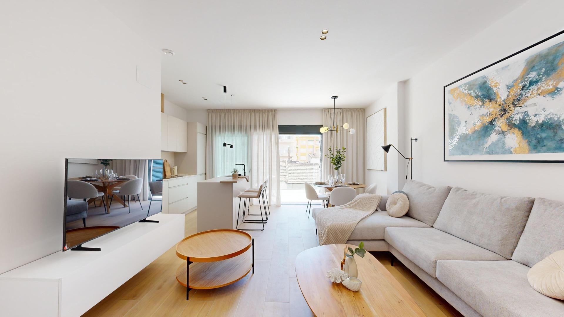 Apartamento en Guardamar del Segura, Alicante, España 3 dormitorios, 151 m2 No. 113146