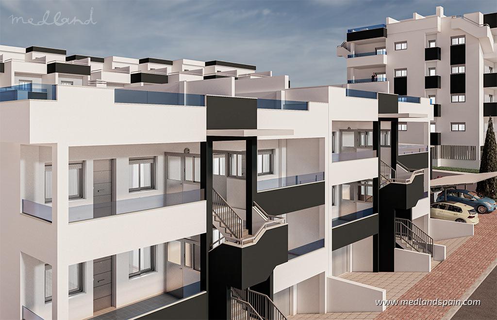Apartment in Los Altos, Alicante, Spain 2 bedrooms, 96.8 sq.m. No. 108477