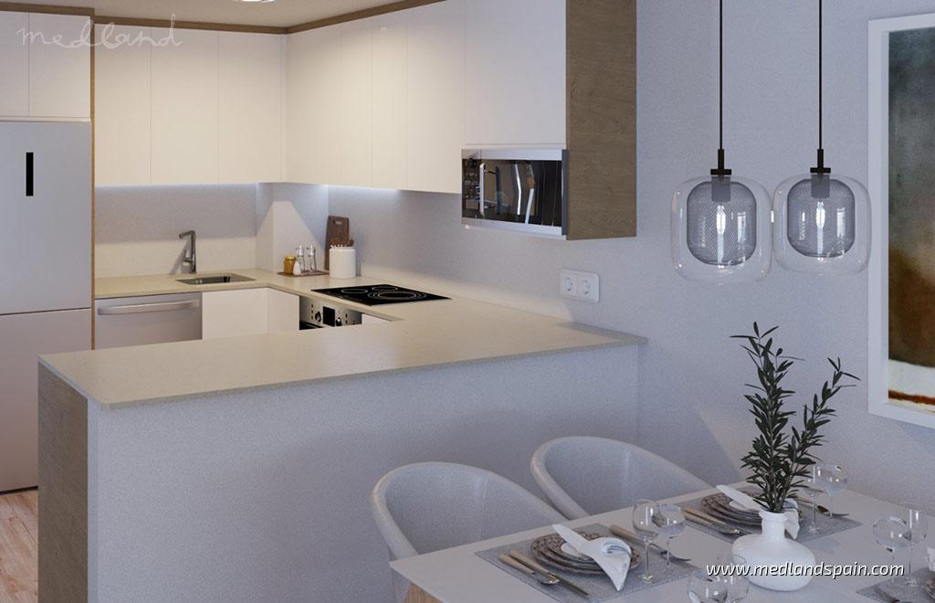Apartment in Los Altos, Alicante, Spain 2 bedrooms, 96.8 sq.m. No. 108477