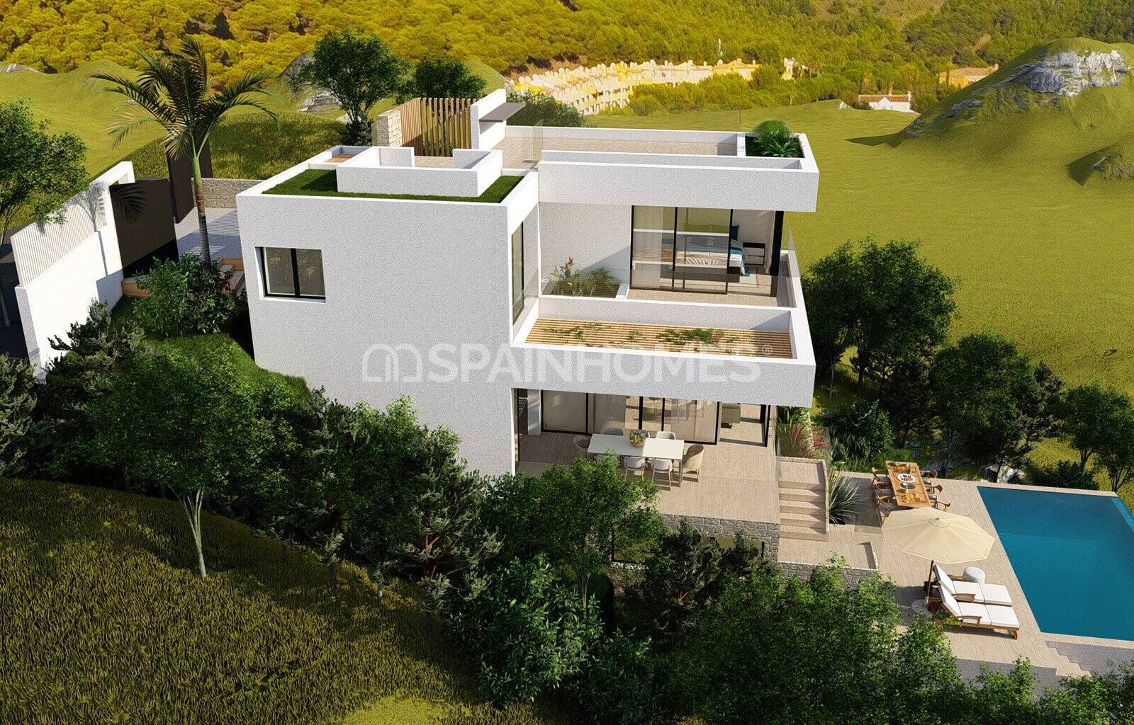 Villa in Mijas, Malaga, Spanien 4 Schlafzimmer, 234 m2 Nr. 62559