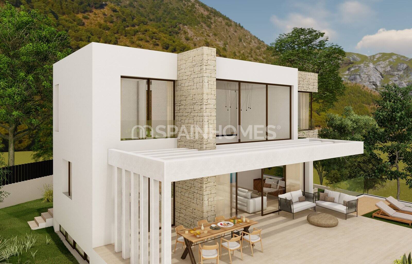 Villa in Mijas, Malaga, Spanien 4 Schlafzimmer, 234 m2 Nr. 62559