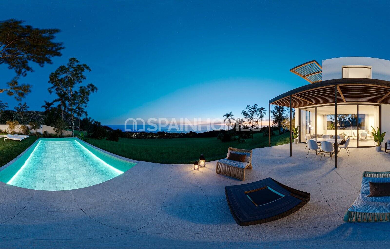 Villa in Mijas, Malaga, Spanien 4 Schlafzimmer, 234 m2 Nr. 62559