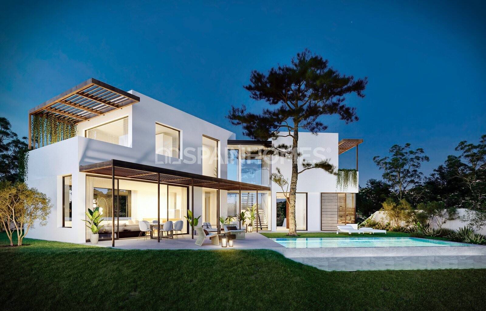 Villa in Mijas, Malaga, Spanien 4 Schlafzimmer, 234 m2 Nr. 62559