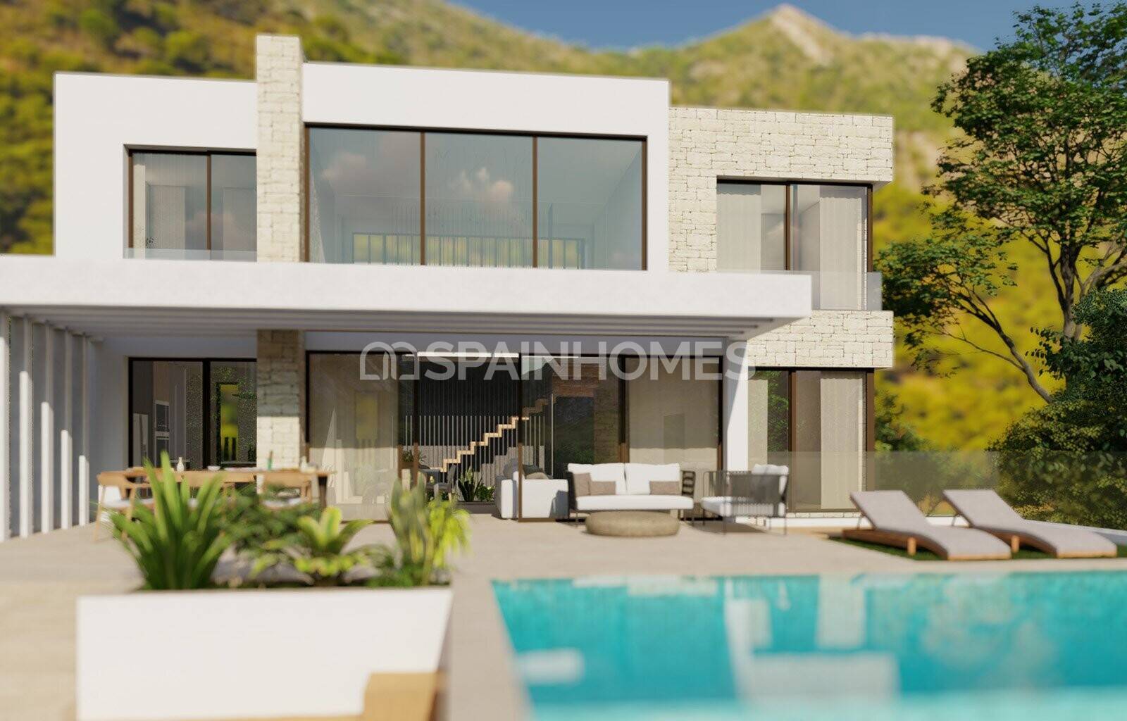 Villa in Mijas, Malaga, Spanien 4 Schlafzimmer, 234 m2 Nr. 62559