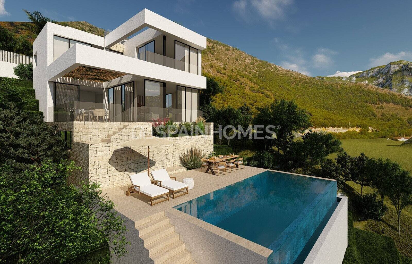 Villa in Mijas, Malaga, Spanien 4 Schlafzimmer, 234 m2 Nr. 62559