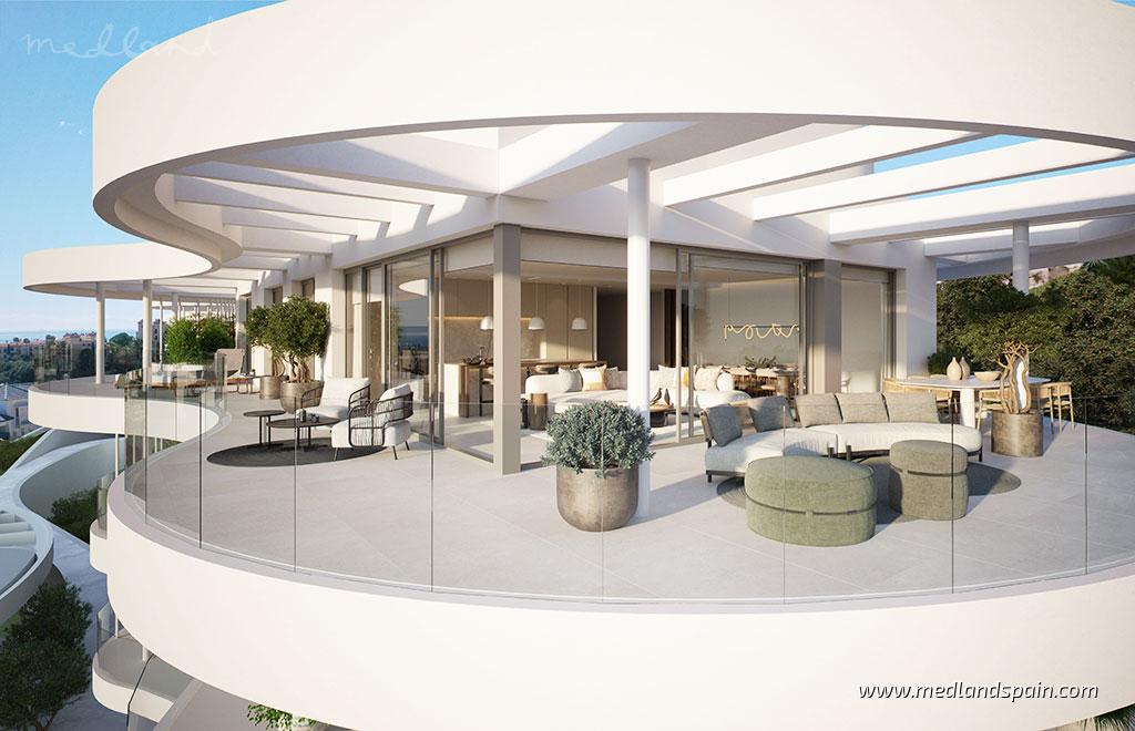 Apartamento en Benahavís, Málaga, España 4 dormitorios, 235 m2 No. 105101