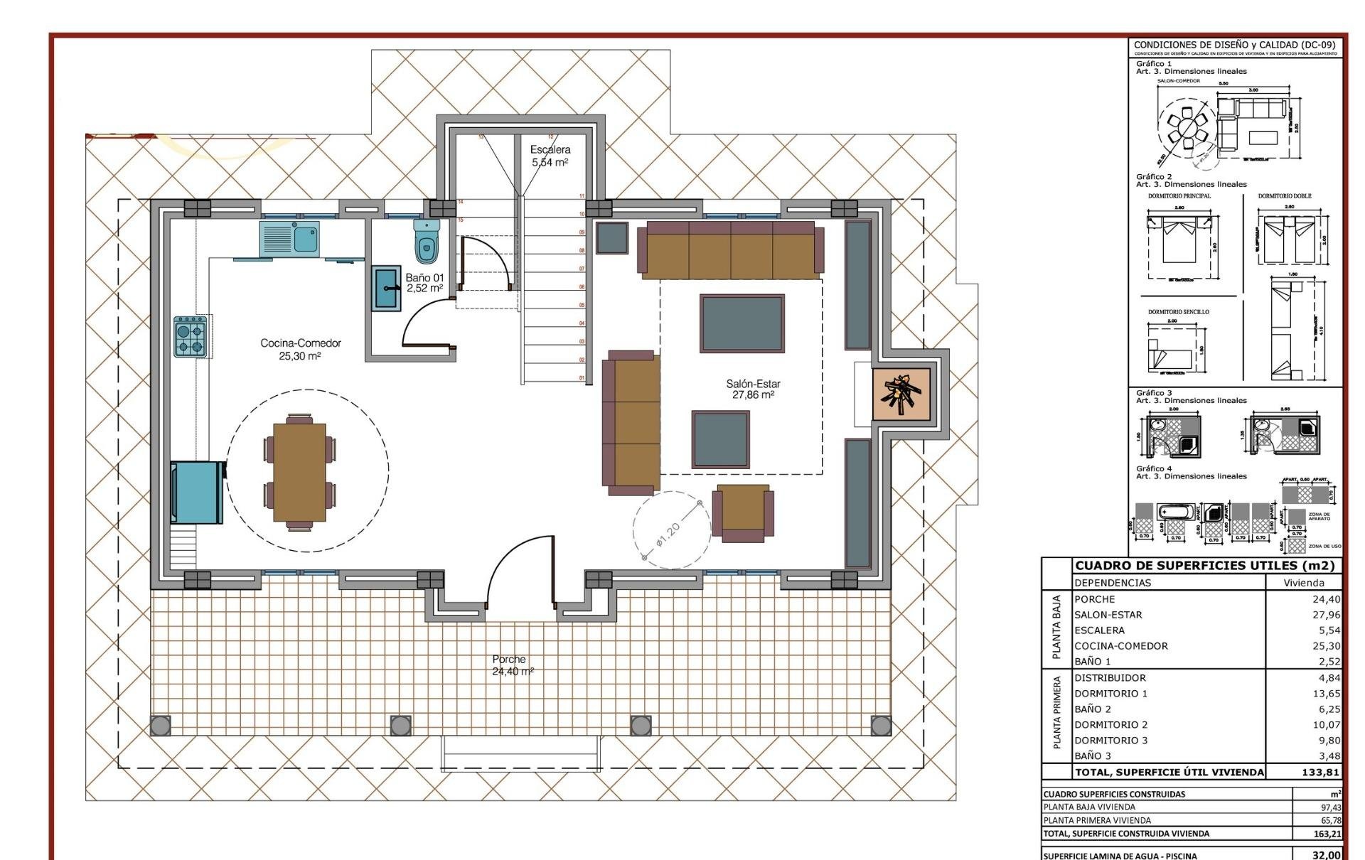 Villa in Pinoso, Alicante, Spain 4 bedrooms, 163 sq.m. No. 95004