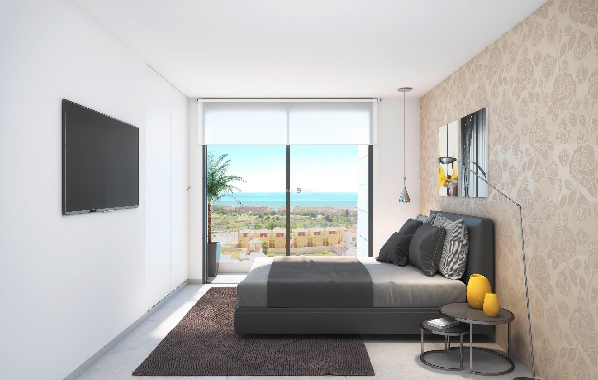 Lägenhet i Guardamar del Segura, Alicante, Spanien 3 sovrum, 71 kvm. Nr. 81543
