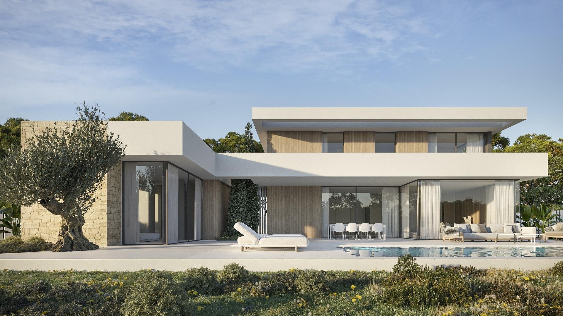 Villa in Moraira, Alicante, Spain 6 bedrooms, 395 sq.m. No. 111199