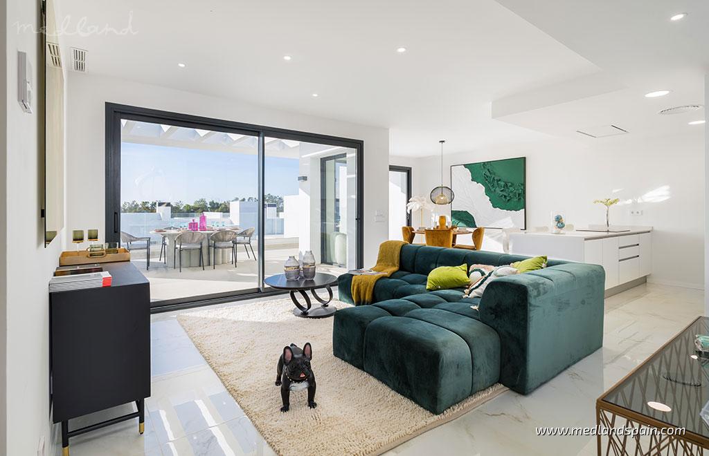 Apartament w Estepona, Malaga, Hiszpania 3 sypialnie, 145 mkw. nr 104848